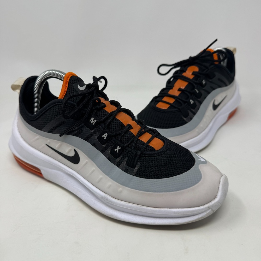 Nike Air Max Axis Black White Magma Orange AA2146-017‎ Men's Size 7